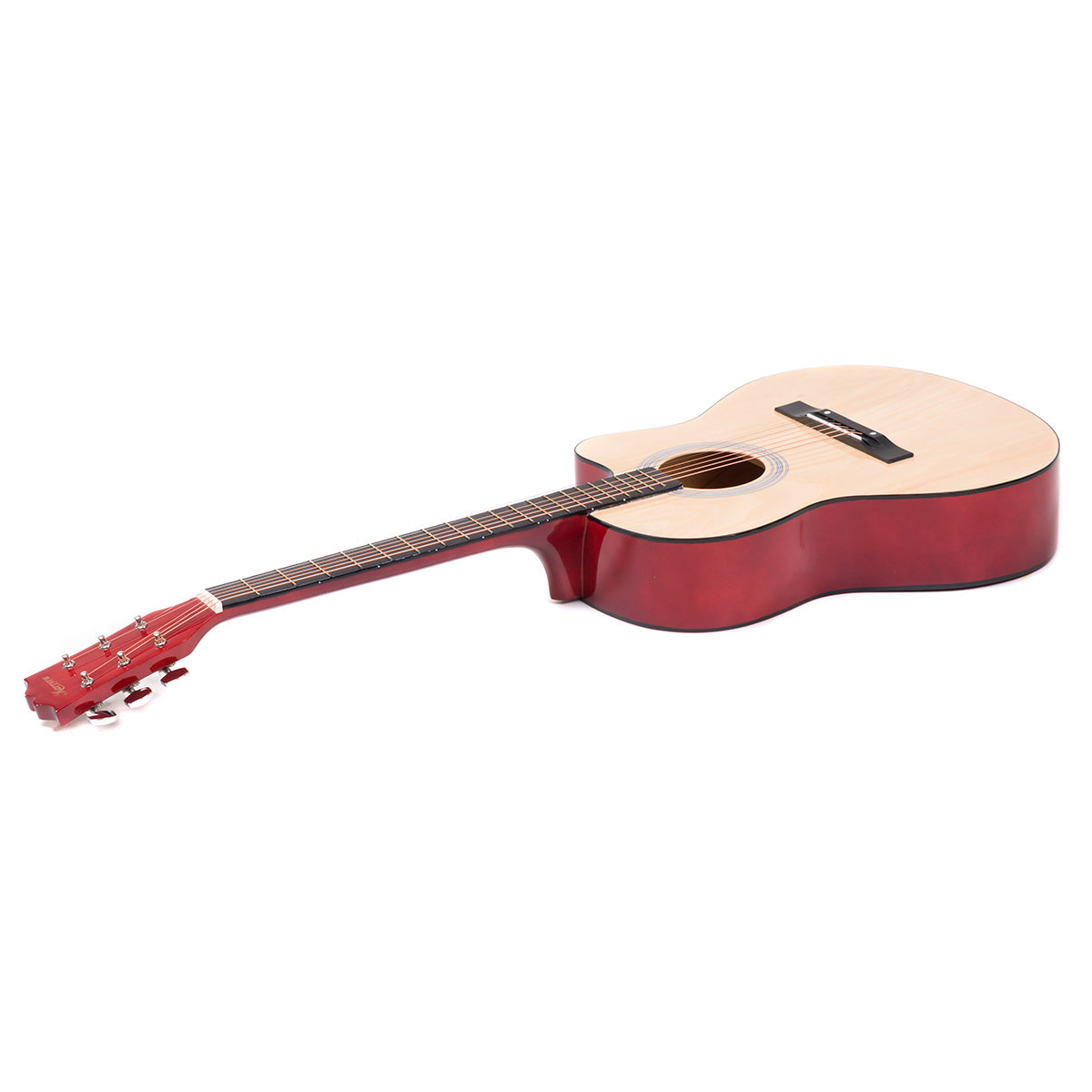 NNEDPE Karrera Acoustic Cutaway 40in Guitar - Natural