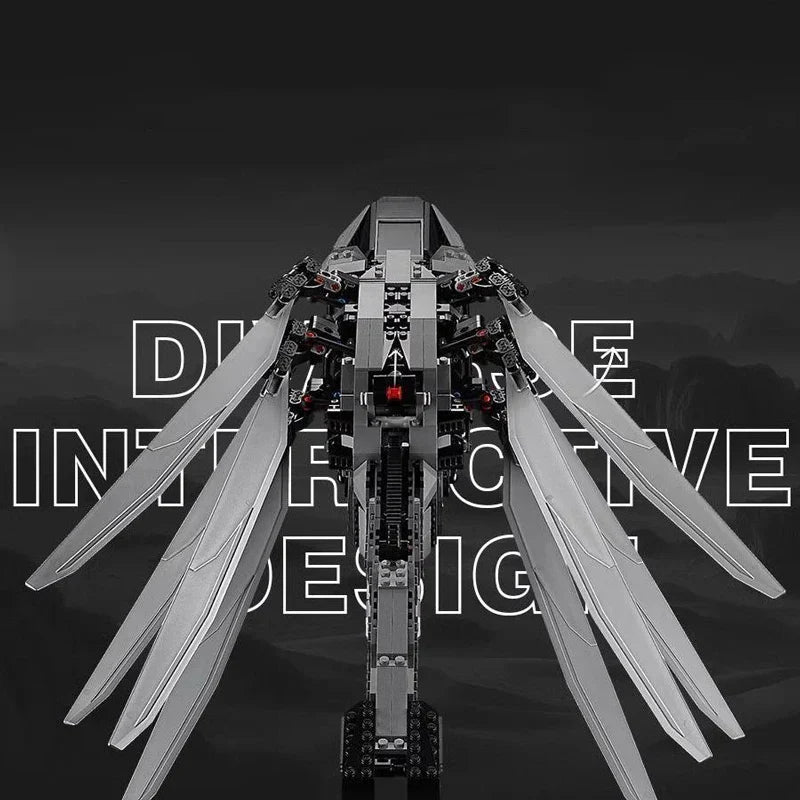Dune Atreides Ornithopter Building Kit – 1369-Piece Model Set (Compatible with Major Brands