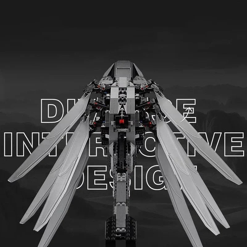 NNEOBA Dune Atreides Ornithopter Building Kit – 1369-Piece Model Set (Compatible with Major Brands
