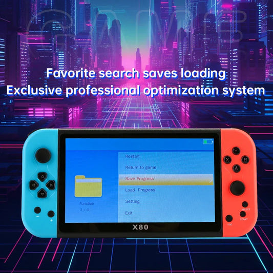 NNEOBA Retro Handheld Game Player 7inch