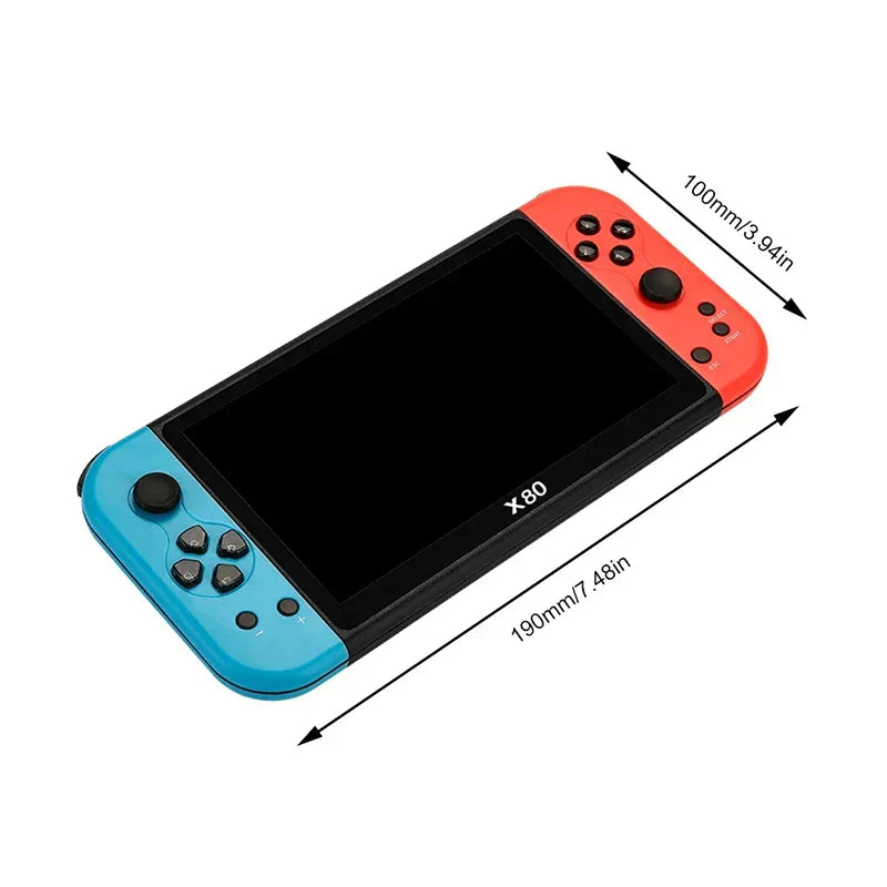 NNEOBA Retro Handheld Game Player 7inch